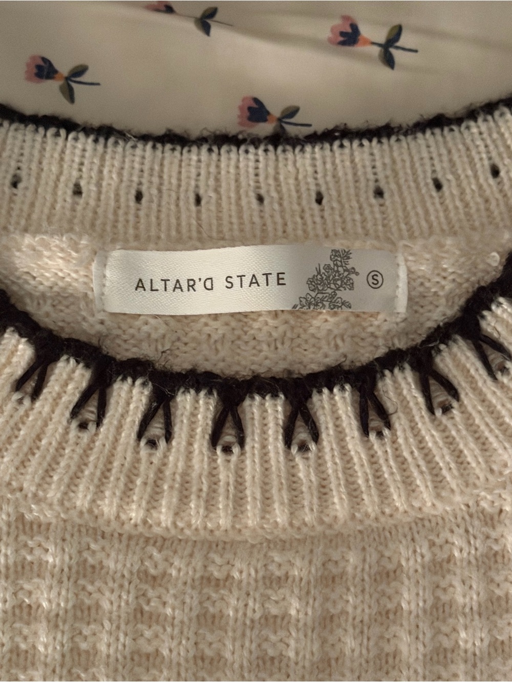 Altar’d State Sleeveless Sweater Vest - Picture 2 of 2